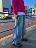 Track Line Wide Denim