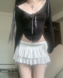 Furreni Lace Strap Top