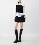 Merhi Layered Blouse Tie Set