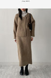 [SET] London Knit Cardigan Two-Piece