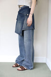 Chrome Layered Set Denim
