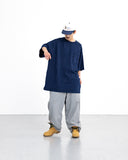 Essential Big Half Tee - Indigo