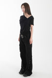 CURVED DRAPE TOP