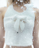 Muffler Knit Halter Top