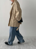 Bolte Belted Half Trench Coat