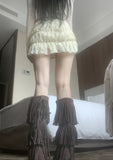 Kikenna Low-Waist Frill Skirt