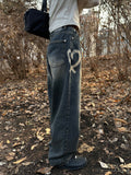 SWAY HEART DENIM PT