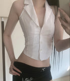 Anyni halter neck shirt