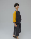 Palette Raglan Half Sweat Shirt