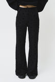(W) Dot Bootscut Pants