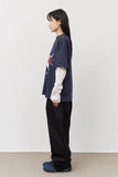 Gun Dart Curved Cotton Pants