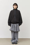 Aaron Waffled Full Zip Up
