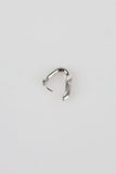 Round square earrings