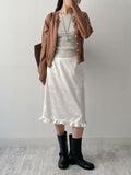 Minimal Square Ribbed Sleeveless