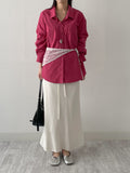 Posty Poplin Cotton Over Fit Shirt
