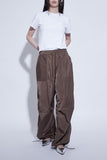 glossy tech pants