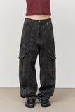 Rounding Dyeing Cargo Pants