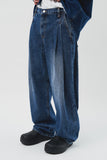 Cole Side Tuck Wide Denim