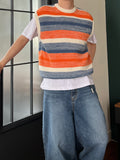 Fresh Stripe Knit Vest