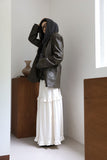 Bai Washing Crop Zip-Up