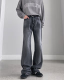 Cycling Long Bootcut Denim Pants