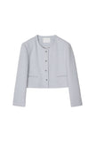 Lowes crop tweed jacket