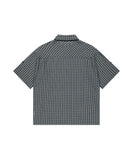 ROLL-UP CHECK HALF SHIRT