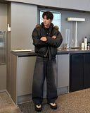 Kid Leather Raccoon Padding