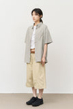 Lee Checekd Half Shirt