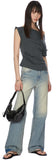 PRTN) Nana shirring T-shirt