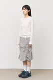 (W) Garden Shoulder Top