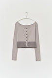 (W) Drawing Modal Cardigan