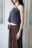 Leah Lace Halter Top