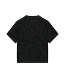 LEOPARD CROCHET COLLAR KNIT
