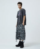 UTILITY CARGO CAMO SHORTS