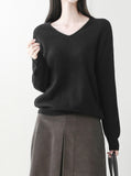 Brook Wool V-neck Knit