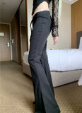 Ririna Lace Span Bootcut Pants