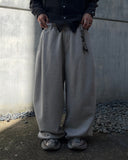 Oversizing Wide Sweatpants