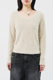 (W) Angora Neck Top