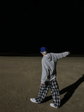 Sweat Boxy String Hoodie