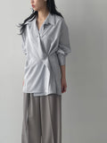 Davi Belted Wide Slacks