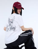 PRTN)CHILL GIRL Graphic Short Sleeve T-Shirt