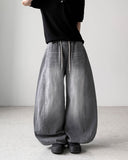 Bagger Gray Balloon Denim