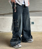 Ton Double Cargo Washed Denim