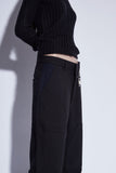 colorinig slim long slacks