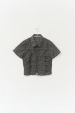 (W) Tech Checked Zip Up
