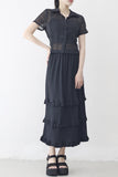 Nian Frill Tiered Skirt