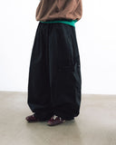 Strap Cargo Balloon Pants