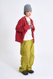 Stone nylon string cargo pants