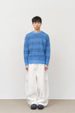 Scope Striped Round Knit